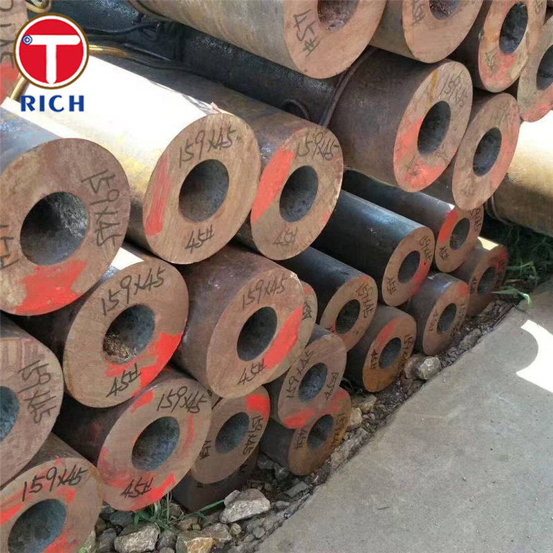 DIN 2413 E235 pipa baja hidrolik tabung baja tanpa jahitan untuk sistem hidrolik air