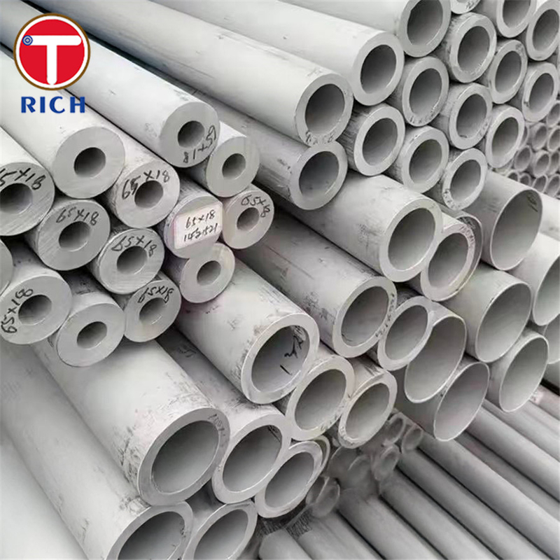 EN 10296-2 X2CrNi12 Tabung Bulat Las Tabung Baja Bulat Las Untuk Teknik Umum
