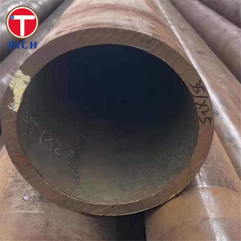 DIN 17172 StE 210.7 pipa baja gas paduan rendah jarak jauh untuk transportasi gas mudah terbakar