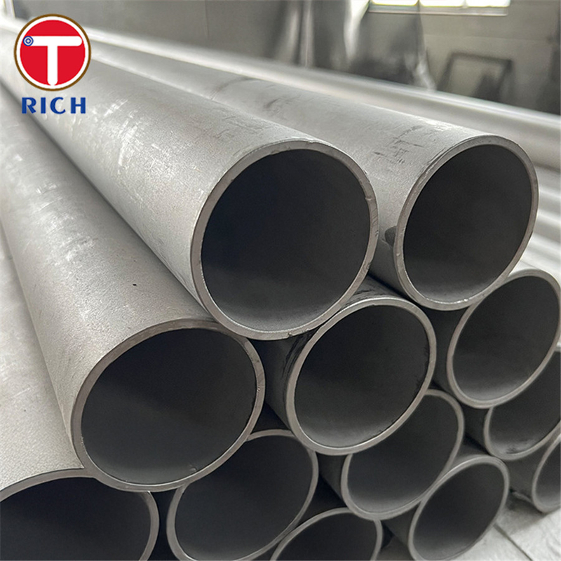 EN 10294-2 X2CrNi19-11 Bar bulat berongga Stainless Steel Seamless Pipe untuk mesin