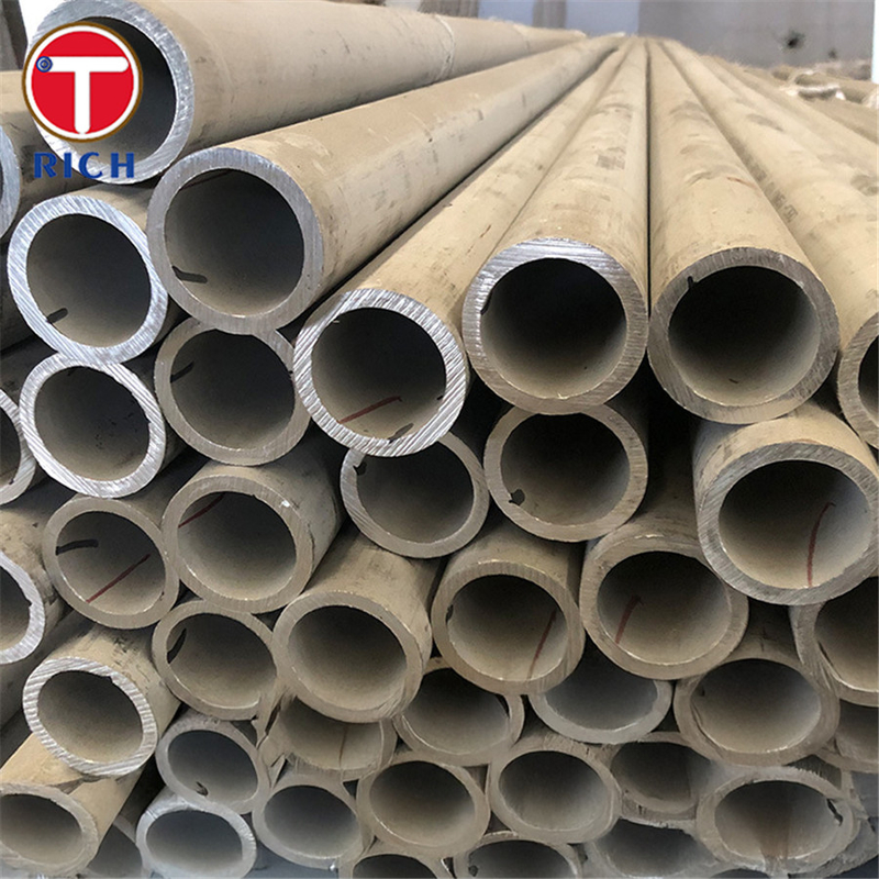 EN 10294-2 X2CrNi19-11 Bar bulat berongga Stainless Steel Seamless Pipe untuk mesin