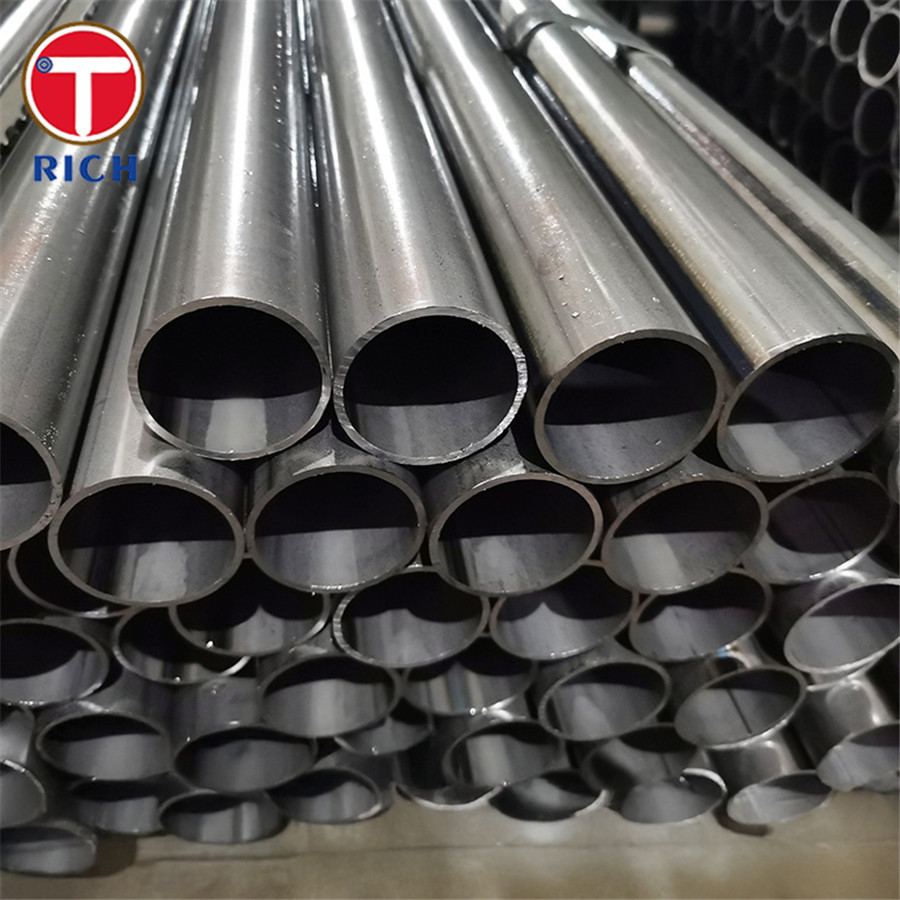 DIN 17120 St37-2 pipa baja struktural tabung baja lingkaran las untuk kerja baja struktural
