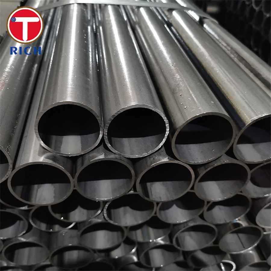 DIN 17120 St37-2 pipa baja struktural tabung baja lingkaran las untuk kerja baja struktural