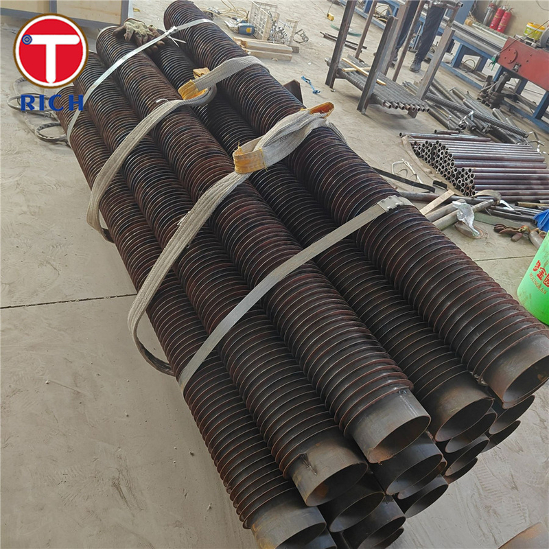 ASTM A498 Kelas 1 tabung berdaun stainless steel tanpa jahitan untuk Carbon Heat Exchanger