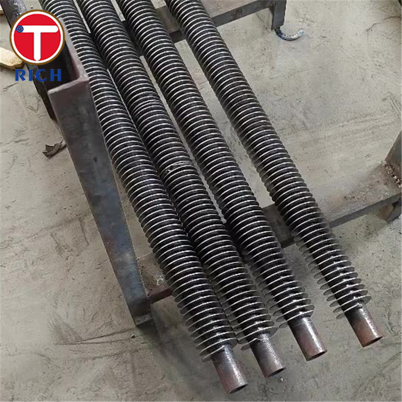 ASTM A498 Kelas 1 tabung berdaun stainless steel tanpa jahitan untuk Carbon Heat Exchanger