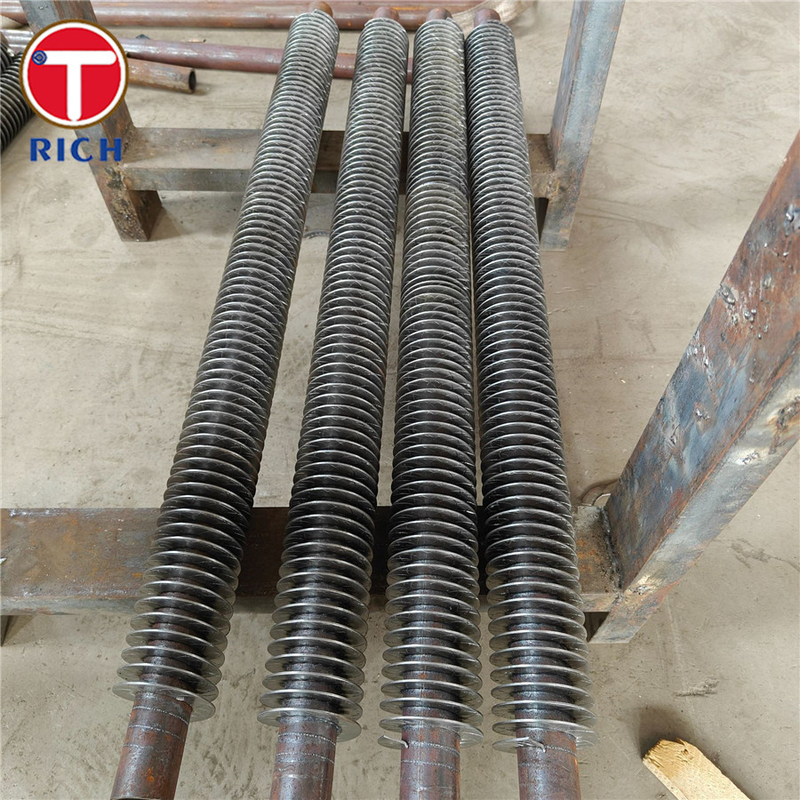 ASTM A498 Kelas 1 tabung berdaun stainless steel tanpa jahitan untuk Carbon Heat Exchanger