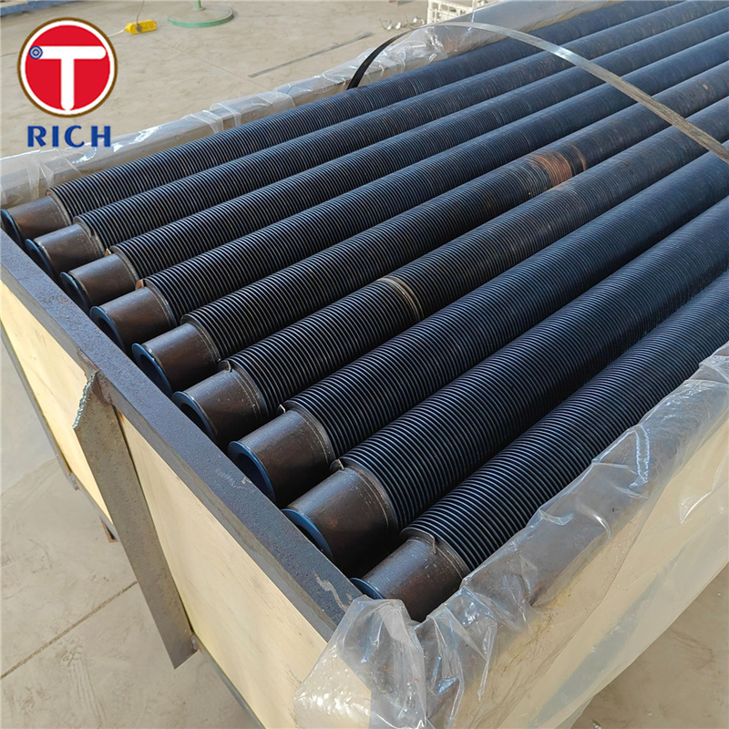 ASTM A498 Kelas 1 tabung berdaun stainless steel tanpa jahitan untuk Carbon Heat Exchanger