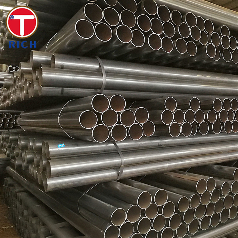 DIN 2393-2 St44.2 tabung las tarik dingin ERW Karbon Precision Steel Tube Untuk Mobil