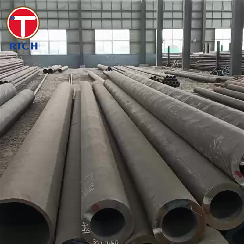 37Mn Gas Cylinder Tube Carbon Steel Seamless Pipe Untuk Cylinder Gas Tekanan Tinggi