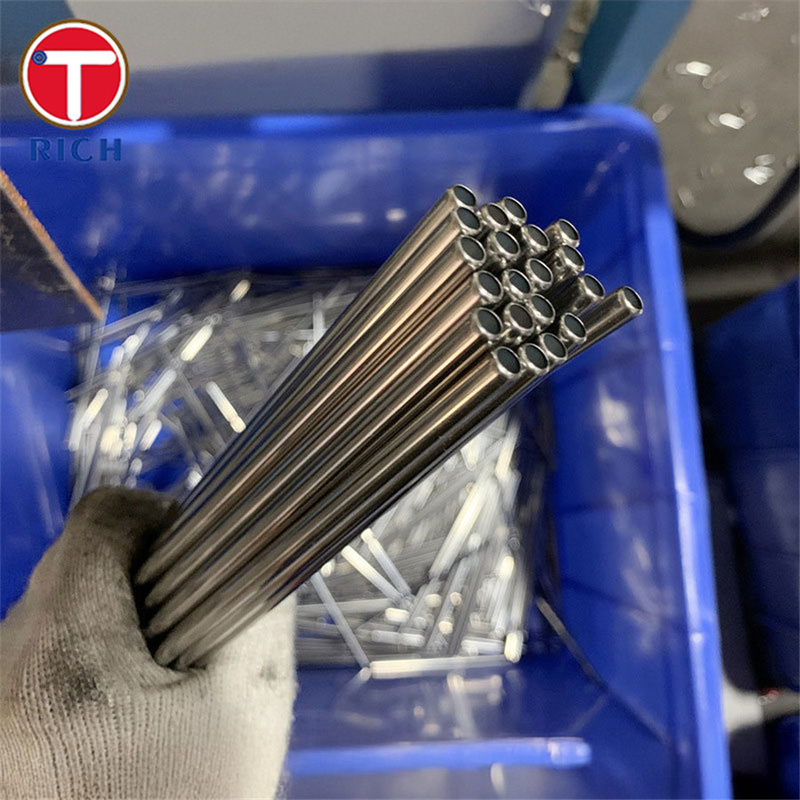 TP 304L Stainless Steel Capillary Tube Seamless Austenitic Stainless Steel Pipe Untuk Medis