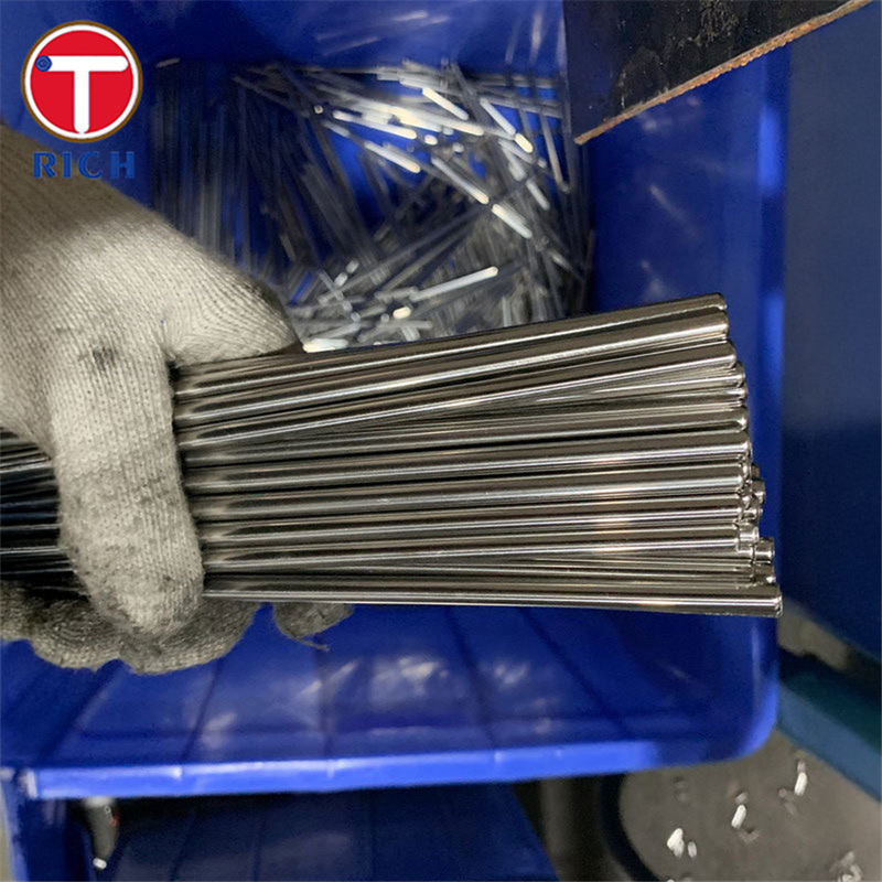 TP 304L Stainless Steel Capillary Tube Seamless Austenitic Stainless Steel Pipe Untuk Medis