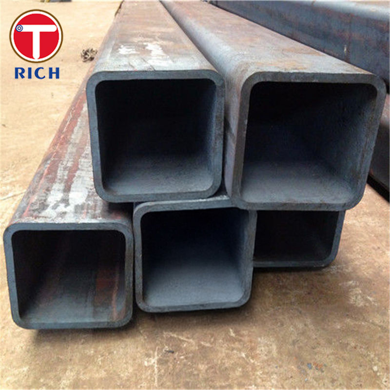 A500 Karbon Steel Square Tube Tinggi Kekuatan Karbon Steel Structural Tubing Untuk Struktur Bangunan