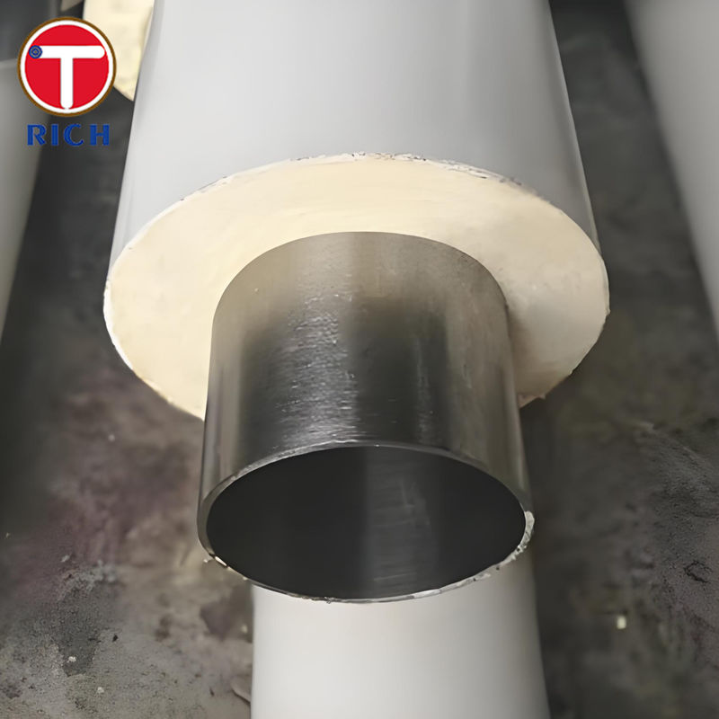 ASTM A213 PVC Lapisan Steel Pipe Seamless Austenitic Stainless Steel Pipe Untuk Isolasi