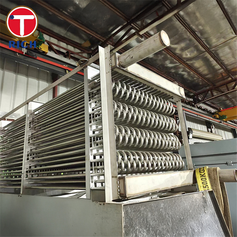 Panas penukar U tabung stainless steel pipa tanpa jahitan untuk boiler dan penukar panas