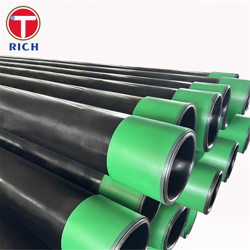 API 5CT P110 Carbon Steel Seamless Oil Casing Pipe with 30-426mm Outer Diameter and 2-100mm Thickness for Petroleum and Petrochemical