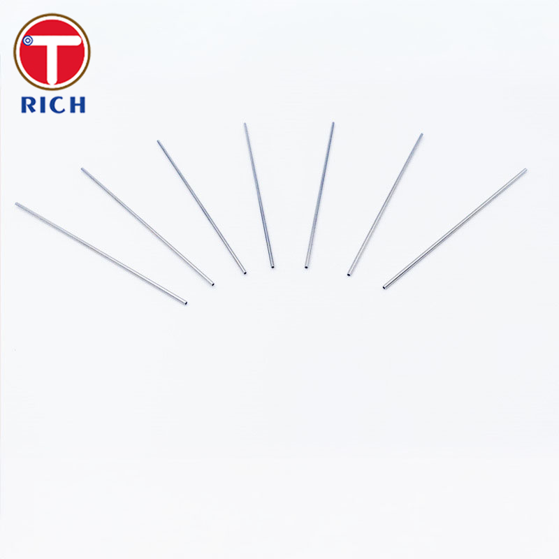 Tabung Kapiler Baja Tahan Karat Tahan Korosi Kelas Medis dengan Toleransi Dimensi Tinggi