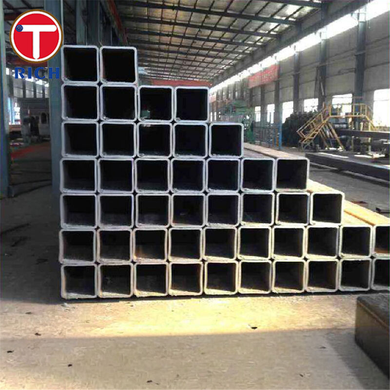 S235JR Cold Formed Square Tube Industrial Use Square Hollow Section untuk rangka struktural