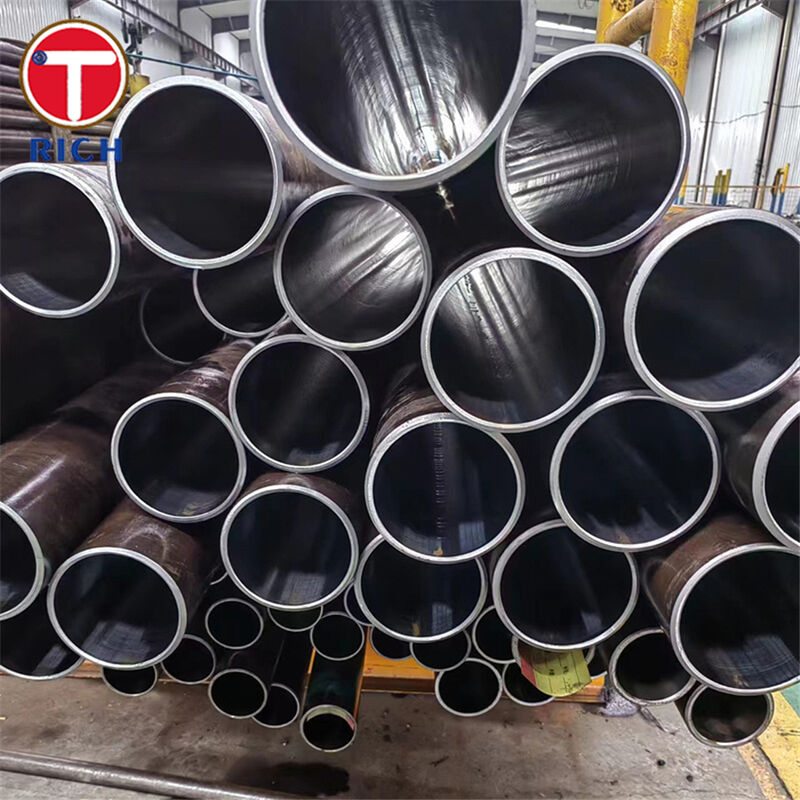 Tabung Silinder Hidraulik yang Diasah Precision Cold Drawn Seamless Tube dengan ISO H8/H9 ID Toleransi dan Ra max 0,40 μm untuk Aplikasi Otomotif