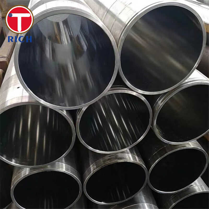 Tabung Silinder Hidraulik yang Diasah Precision Cold Drawn Seamless Tube dengan ISO H8/H9 ID Toleransi dan Ra max 0,40 μm untuk Aplikasi Otomotif