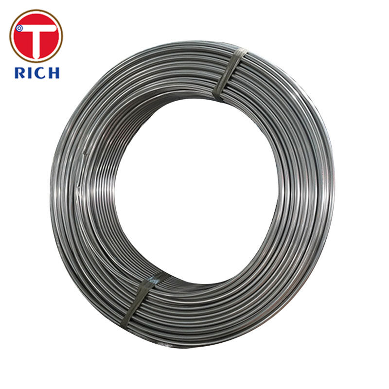 SAE J526 Baja Karbon Rendah Galvanisasi Precision Steel Tube Bundy Tube untuk Sistem Braking