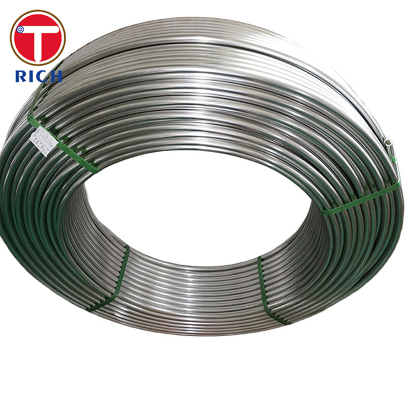 SAE J526 Baja Karbon Rendah Galvanisasi Precision Steel Tube Bundy Tube untuk Sistem Braking