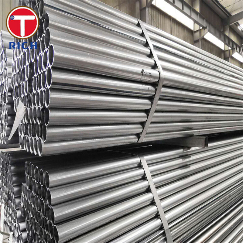 Tabung Baja Aluminized ASTM A787 ACMS dengan Lapisan Aluminium-Silikon untuk Sistem Knalpot Menggunakan Teknik ERW