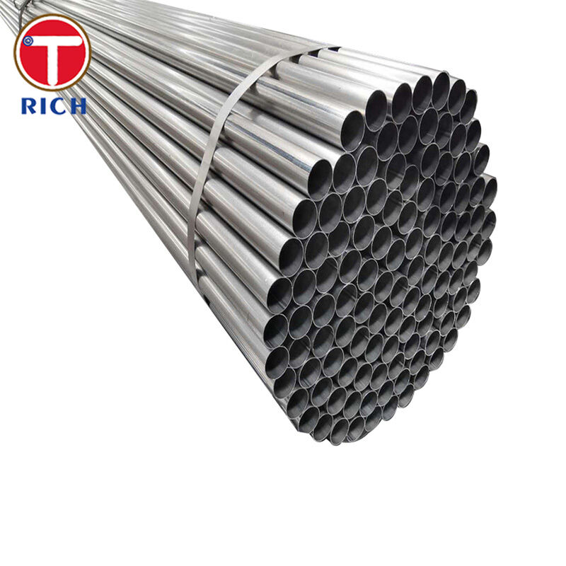 Tabung Baja Aluminized ASTM A787 ACMS dengan Lapisan Aluminium-Silikon untuk Sistem Knalpot Menggunakan Teknik ERW