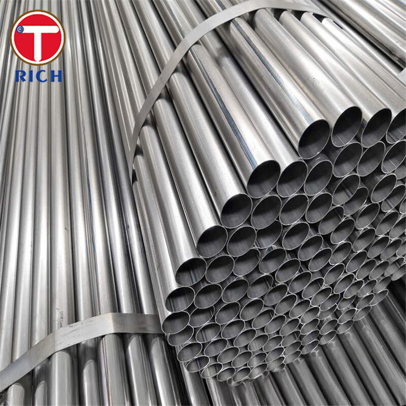 Tabung Baja Aluminized ASTM A787 ACMS dengan Lapisan Aluminium-Silikon untuk Sistem Knalpot Menggunakan Teknik ERW