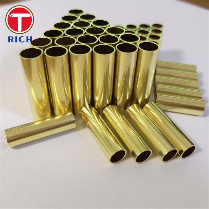 BFe10-1-1 Tabung Kondensor Tembaga-Nikel Tanpa Sambungan dengan Ketahanan Korosi dan Daya Tahan Air Laut untuk Perpindahan Panas yang Efisien