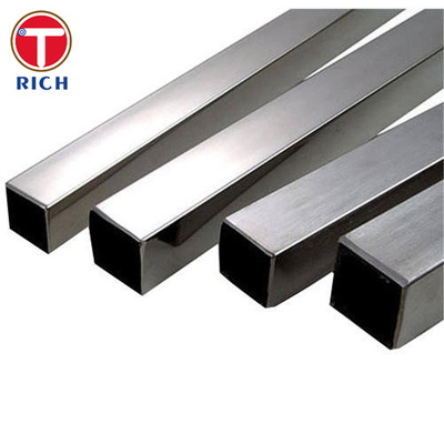 Harga yang bagus 304 316 304L 316L 430 Stainless Steel Persegi Panjang / Tabung Persegi ASTM A213 on line