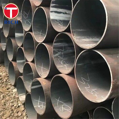Harga yang bagus ASTM A672 A50 Tubing Baja Las Pipa Baja Las Fusi-Listrik Untuk Layanan Tekanan Tinggi Pada Suhu sedang on line