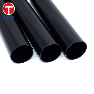 Harga yang bagus ASTM A1024 Grade 50 Steel Line Pipe Black Plain-End Seamless Steel Tube Untuk Pengiriman Cairan Tekanan on line