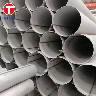 Harga yang bagus BS 6323-8 LW12 Tabung baja tahan karat las longitudinal untuk mesin on line