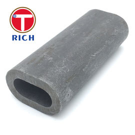 Harga yang bagus Non Alloy Oval Pipa Baja Khusus Kustom Sisi Datar Tabung Baja Gulungan Dingin on line