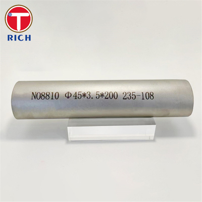 Harga yang bagus GB/T 30059 N08800 Tabung paduan incoloy tahan korosi tanpa jahitan untuk penukar panas on line