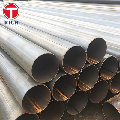 Harga yang bagus ASTM A252 Gr 2 Tiub Baja Las Diameter Besar Seam Langsung Pipa Baja Las Untuk Struktur on line