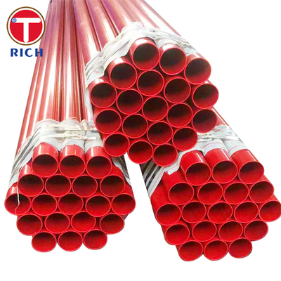 Harga yang bagus ASTM A978 Pipa Baja Lapis Plastik Pra Lapis Polietilena Lapis Komposit Rib Pipa Baja Las on line