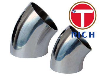 Harga yang bagus Mesin Tabung Las 45 Derajat Siku Asme Standar Seamless Dn15 - Dn600 on line