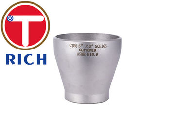 Harga yang bagus Ss304 / 316 Butt Weld Pipe Fitting Peredam Konsentris Asme B16.9 Standar on line