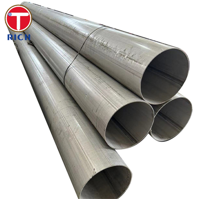 Harga yang bagus EN 10296-2 X2CrNi12 Tabung Bulat Las Tabung Baja Bulat Las Untuk Teknik Umum on line