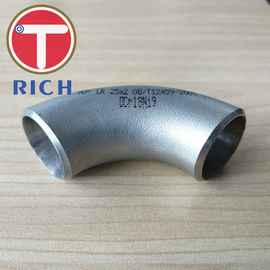 Harga yang bagus ASME B16.9 Mulus 90 Derajat LR Siku 316L 304L Permukaan Polandia Untuk Boiler on line