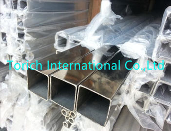 Harga yang bagus Square Seamless Tube Cold Drawn, Pipa Stainless Steel Dipoles 6mm ~ 860mm OD on line