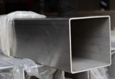 Harga yang bagus ASTM A554 Stainless Steel Pipa Las / Tubing Baja Persegi Untuk Mekanik on line