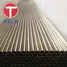 Harga yang bagus Tabung Paduan Tembaga Seamless ASTM B111 C70400 C70600 Untuk Tabung Kondensor on line