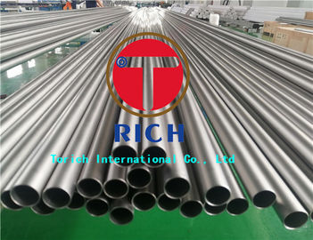 Harga yang bagus Penukar panas Seamless Titanium Tubing ASTM B338 Gr2 Bahan 0.3 - 5mm Ketebalan Dinding on line