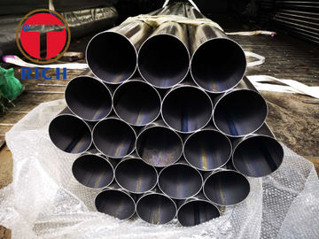 Harga yang bagus Pipa Baja Dinding Tipis Diameter Besar Bulat Untuk Sistem Knalpot Truk Berat on line