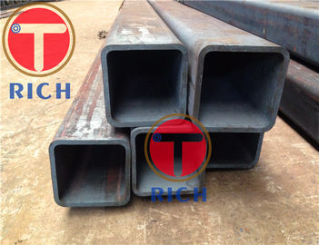 Harga yang bagus 42 Inch 60 X 60 Square Pipa Baja Struktural Baja Ringan ERW Pipa Tabung Kelas S275JR on line