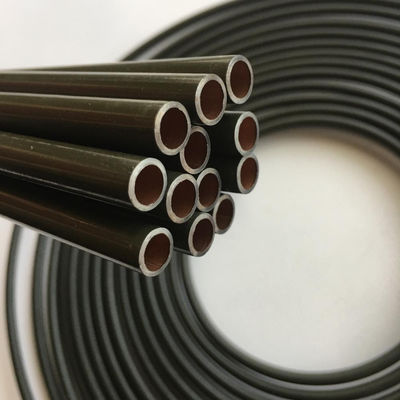 Harga yang bagus Otomotif 10 * 0,7 ERW SAE J527 PVF Coating Bundy Tube on line