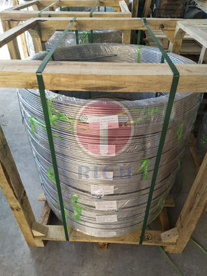 Harga yang bagus ASTM A269 APIRP5 C7 Super Duplex 2205 2507 Coiled Stainless Steel Tubes on line