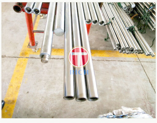 Harga yang bagus Cerah Selesai Dipoles 4130 4140 42CrMo4 QT Hidrolik Ck45 C45E Hard Chrome Round Bar/Baja Baja/Batang Piston on line